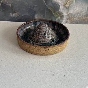 Studio Art Pottery Citrus Manual Juicer Lemon & Orange Stoneware Hand Made